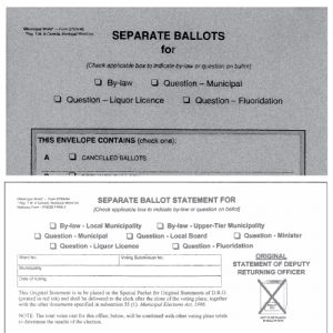 Statement and Envelopes Kit - Separate Ballot Item Sten/4