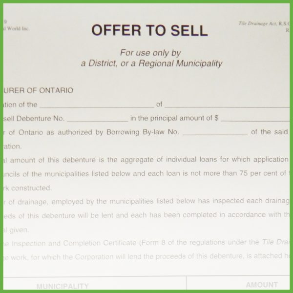 Item 1119 - Offer to Sell - Form 10