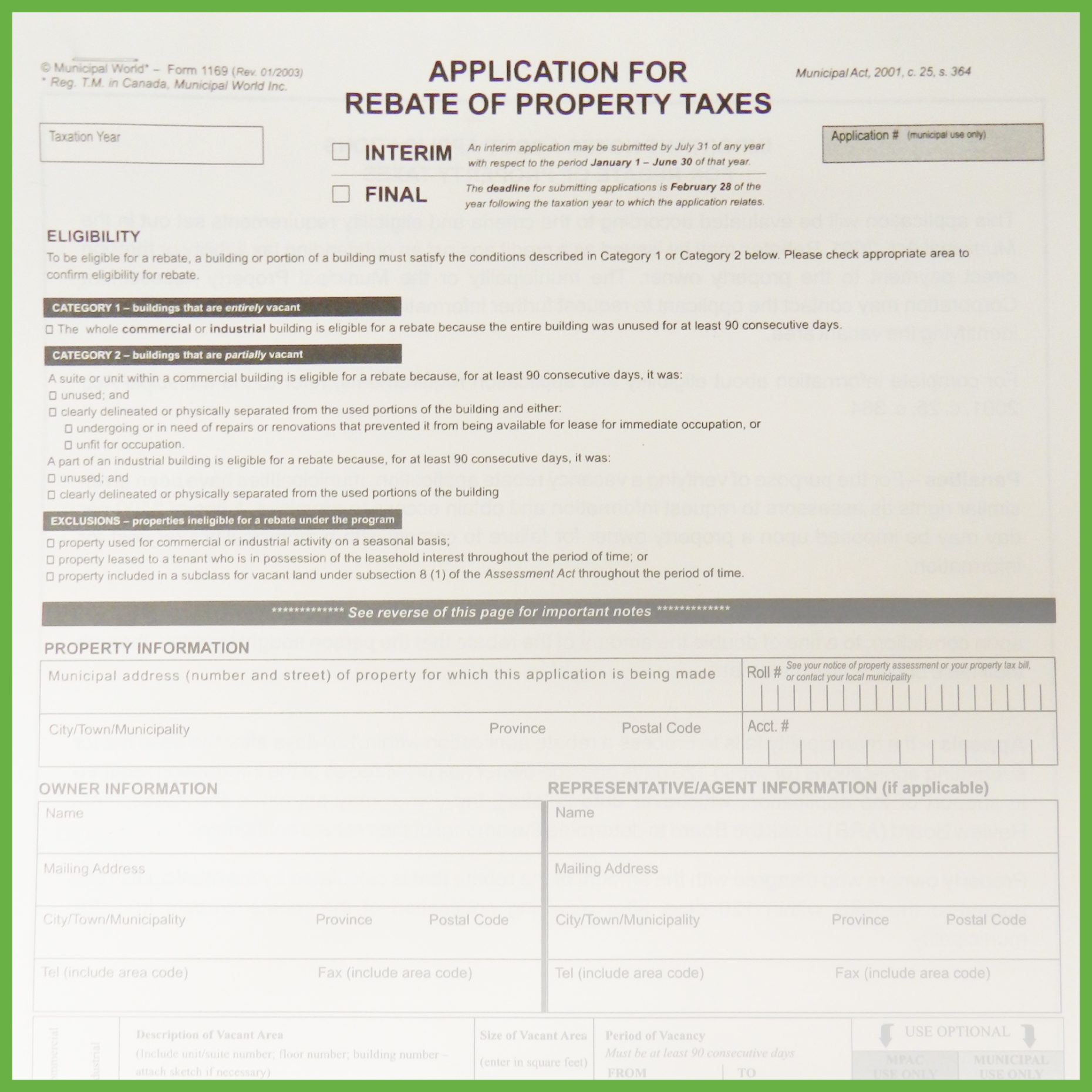 application-for-rebate-of-property-tax-2-pages-verification-sheet