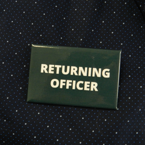 Item 1330 - Badge - Returning Officer