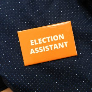 Item 1333 - Badge - Election Assistant