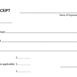 Item 0437 - General receipt book - 50 in duplicate