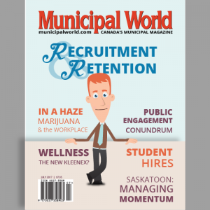 Municipal World Magazine's July 2017 issue Cover: Recruitment & Retention