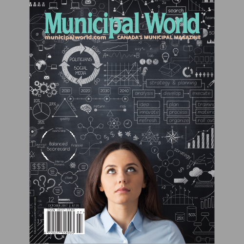 Municipal World Magazine October 2017 Issue cover: Politicians & Social Media