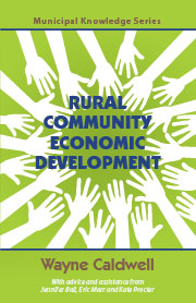 Rural Community Economic Development by Wayne Caldwell Cover