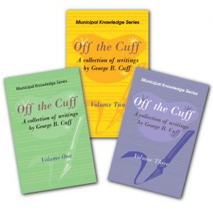 Off the Cuff Collection featuring volumes 1,2 &3 by George B. Cuff