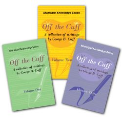 Off the Cuff Collection featuring volumes 1,2 &3 by George B. Cuff