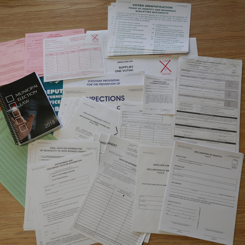 Municipal Worlds English Voting Forms Kit