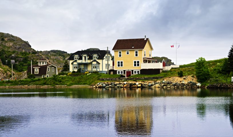 Fishing village in Newfoundland