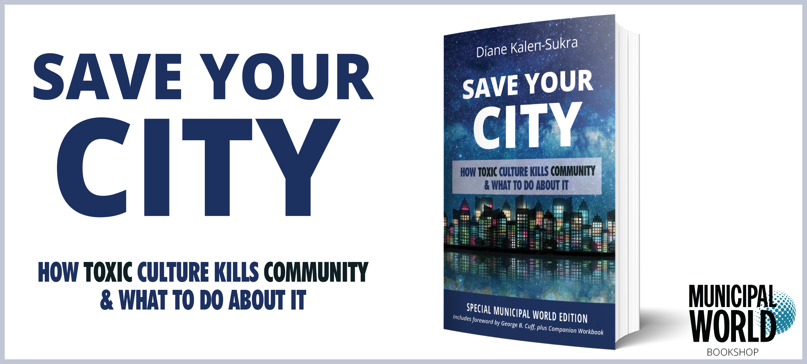 Save Your City book banner