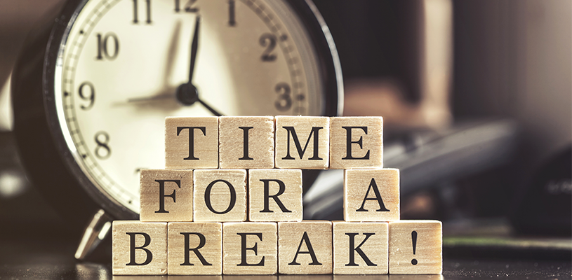 Time to take a break - Even 10 minutes - Peter de Jager - Municipal World