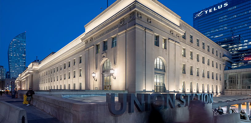 Casting Toronto’s Union Station in a new light