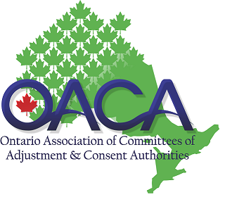 Ontario Association of Committees of Adjustment and Consent Authorities ...