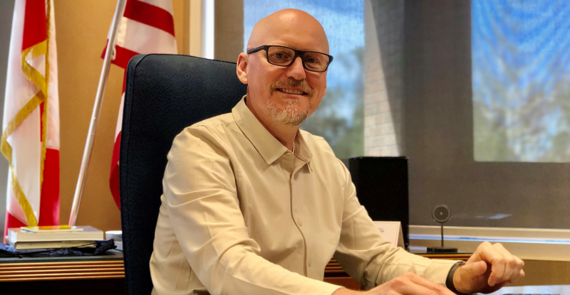 Mayor Blaine Hyggen - Co-operation, time away, keys to city hall success